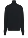 The Row Turtleneck Sweater In Black