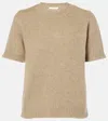 The Row Hibiscus Cashmere Top In Brown