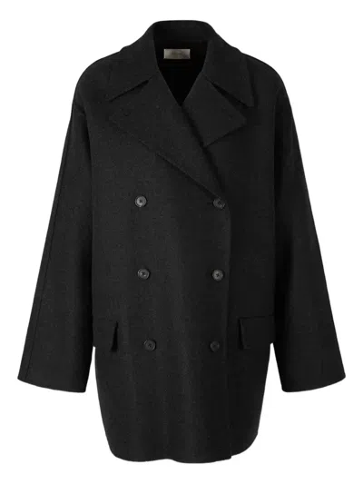 THE ROW HIGH-COLLAR LONG COAT