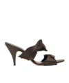 The Row Voluptas High Heel Sandal In Brown