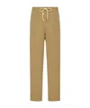 The Row Bonnette Cotton Trousers In Green