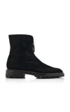 The Row Hike Suede Ankle Boots In Multi