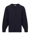 The Row Sibem Wool-blend Jumper In Black