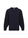 The Row Ophelia Sweater In Navy