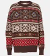 The Row Hinny Knit Cashmere-blend Sweater In Multicoloured