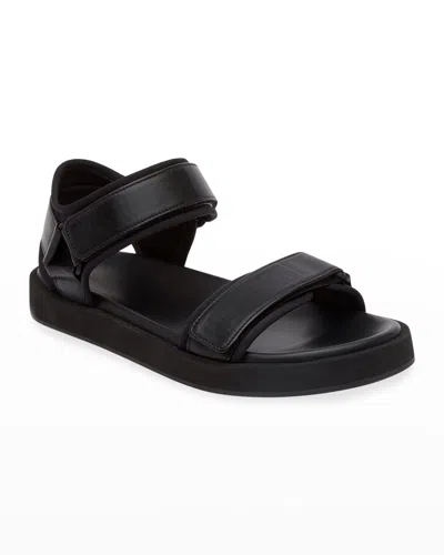 THE ROW HOOK-AND-LOOP SANDALS