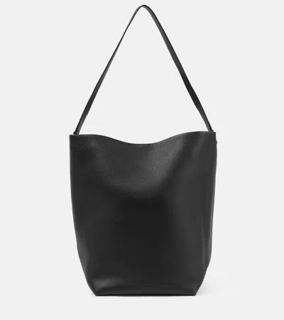 THE ROW HOOK NS LARGE LEATHER TOTE BAG