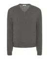The Row Horik Sweater In Cashmere In Gray
