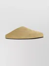 The Row Hudson Calf Hair Closed Toe Slippers In Neutral