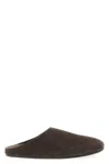 The Row Hudson Round-toe Mules In Brown