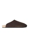 The Row Hudson Two Slip-ons In Brown