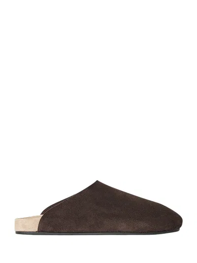 THE ROW THE ROW HUDSON TWO SLIP-ON COFFEE