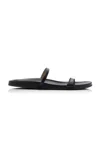 The Row Hugh Leather Sandals