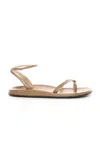 The Row Hugh Leather Sandals