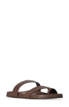 The Row Hugh Nappa Leather Sandals In Light Brown