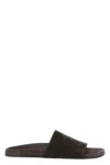 The Row 'hugh' Slides In Brown