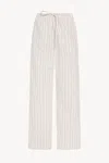 The Row Hypnosta Trousers In White With Stripes In Multi