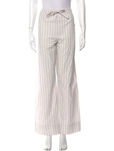 Pre-owned The Row Hypnosta Wide Leg Pants In Neutral