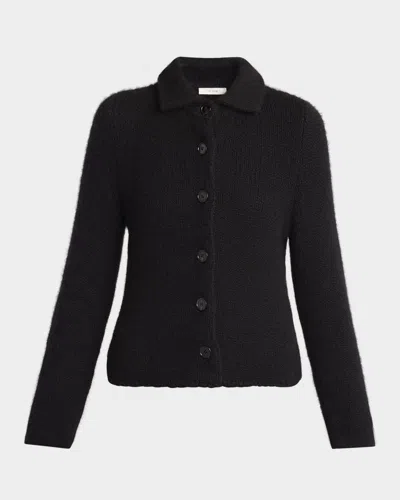 The Row Icarus Cashmere Jacket In Black