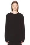 The Row Idea Cashmere-silk Sweater In Dark Brown