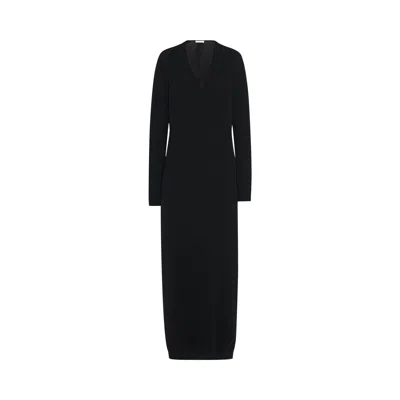 Pre-owned The Row Igam Dress 'black' | Women's Size S