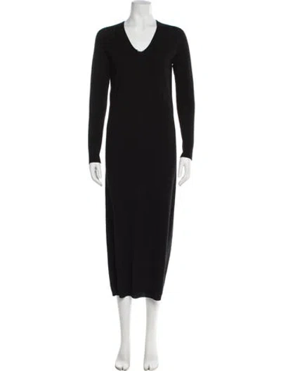 Pre-owned The Row Igam Dress Long Dress In Black