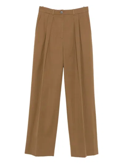 The Row Igor Trousers In Brown