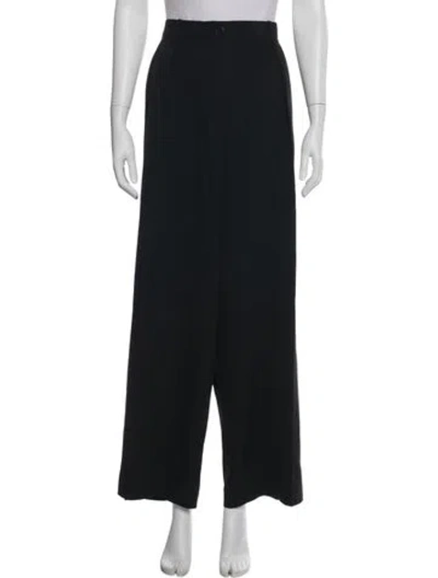 Pre-owned The Row Igor Wide Leg Pants In Green