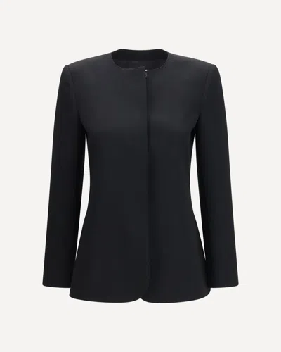 The Row Ihami Wool Jacket In Black
