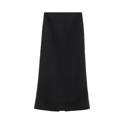 Pre-owned The Row Ikko Skirt 'black' | Women's Size M