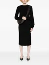 The Row Ikko Skirt In Black In Black