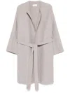 The Row Ilde Coat In Gray