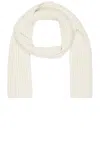 The Row Illy Scarf In Off White