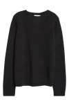 The Row Kisaora Crewneck Cashmere Sweater In Black