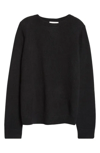 The Row Ilura Silk, Cashmere & Alpaca Sweater In Black