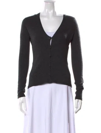 Pre-owned The Row Imperia Sweater Cashmere Sweater In Blue
