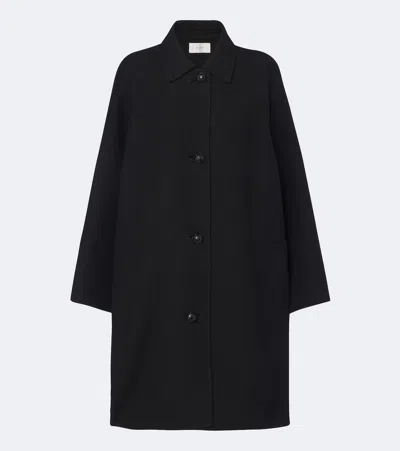 The Row Ina Wool-blend Coat In Black
