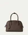 The Row India 10.0 Top-handle Bag In Calfskin Leather In Brown