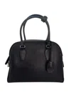 The Row India 10.00 Leather Tote Bag In Black