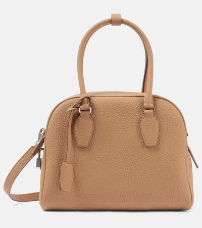 The Row Tote India 10.00 Aus Leder In Braun