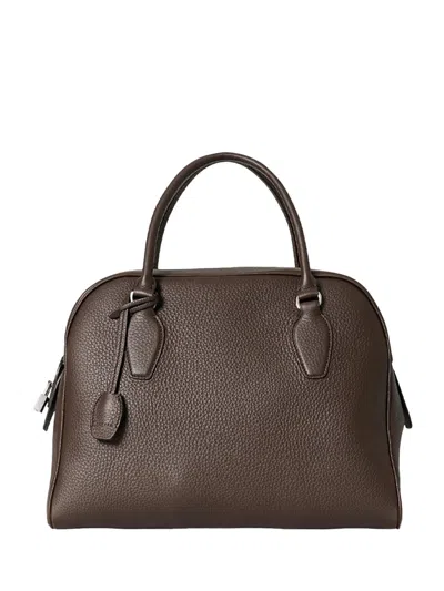 The Row India 12.00 Bag Deep Brown Ans
