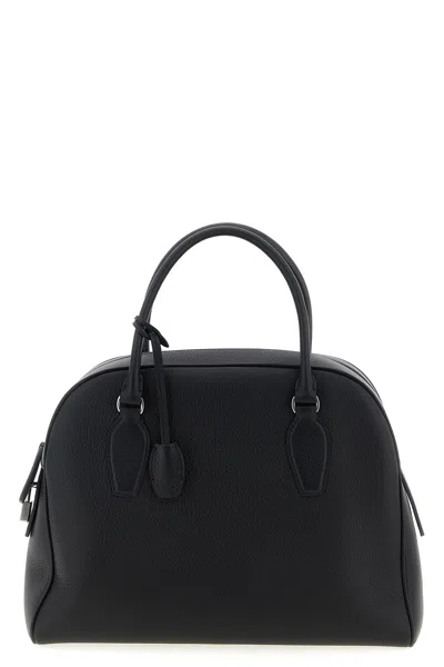 The Row 'india 12.00' Handbag In Black