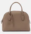 The Row India 12.00 Leather Tote Bag In Grey
