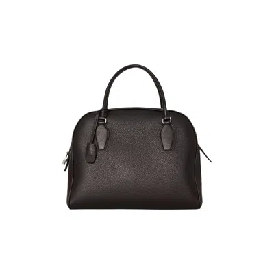Pre-owned The Row India 12.00 Leather Tote Bag 'wood Brown' | Women's Size Onesize