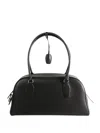The Row India Bowling Shoulder Bag In Black