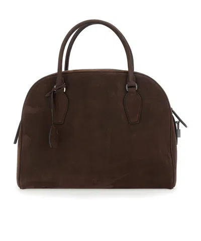 The Row India Handbag In Black