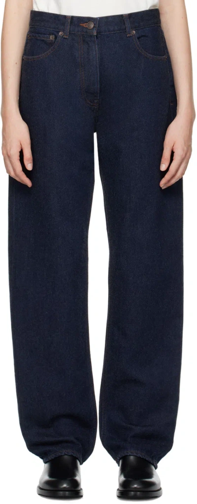 The Row Indigo Berty Jeans In Ind Indigo