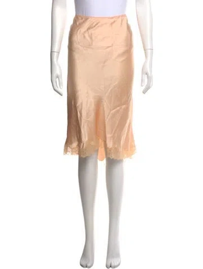 Pre-owned The Row Irene Midi Length Skirt W/ Tags In Neutral