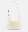 The Row Isa Leather Shoulder Bag In White