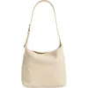 The Row Isa Leather Shoulder Bag In White